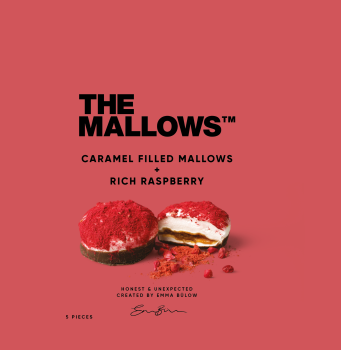 The Mallows - Caramel Filled Mallows + Rich Raspberry 5 Pieces
